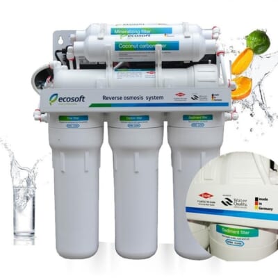 Máy lọc nước nhập khẩu Ecosoft 6 cấp lọc RO, NANO CT-1140